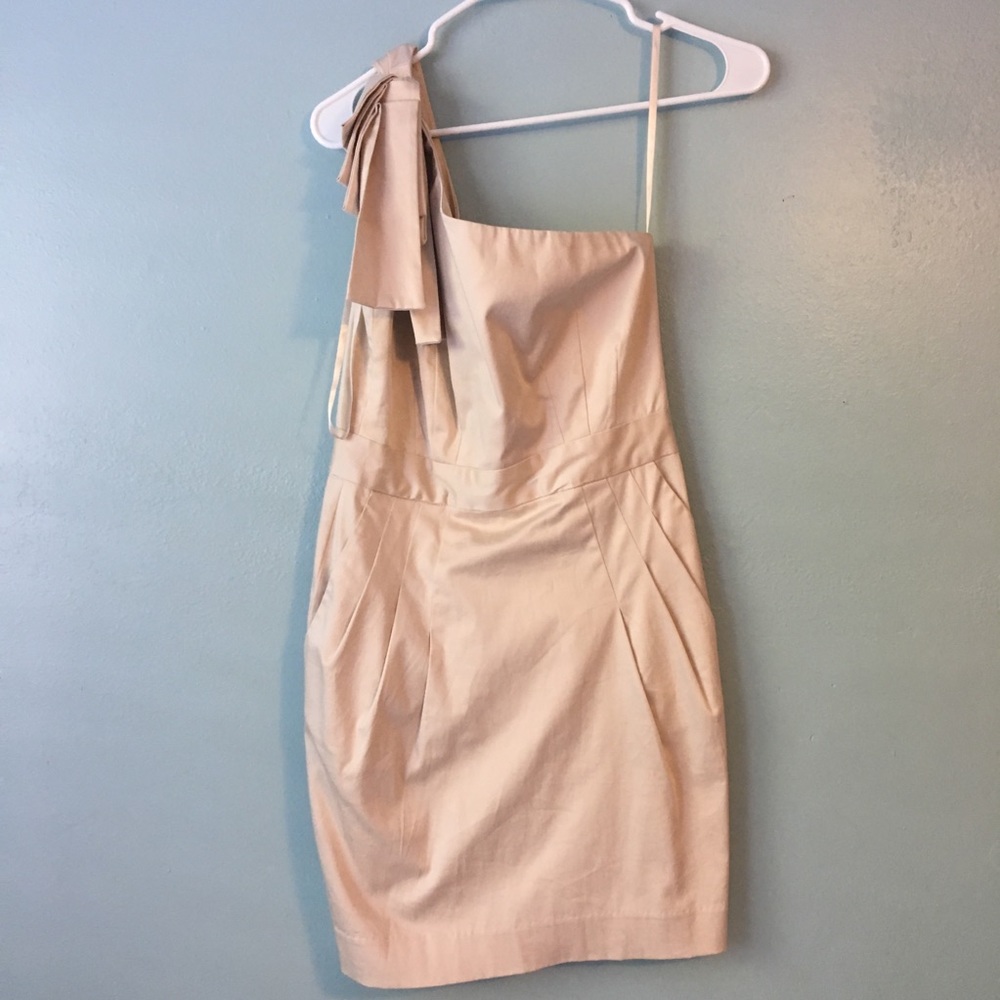 One Shoulder French Connection Dress (Sz. 6)